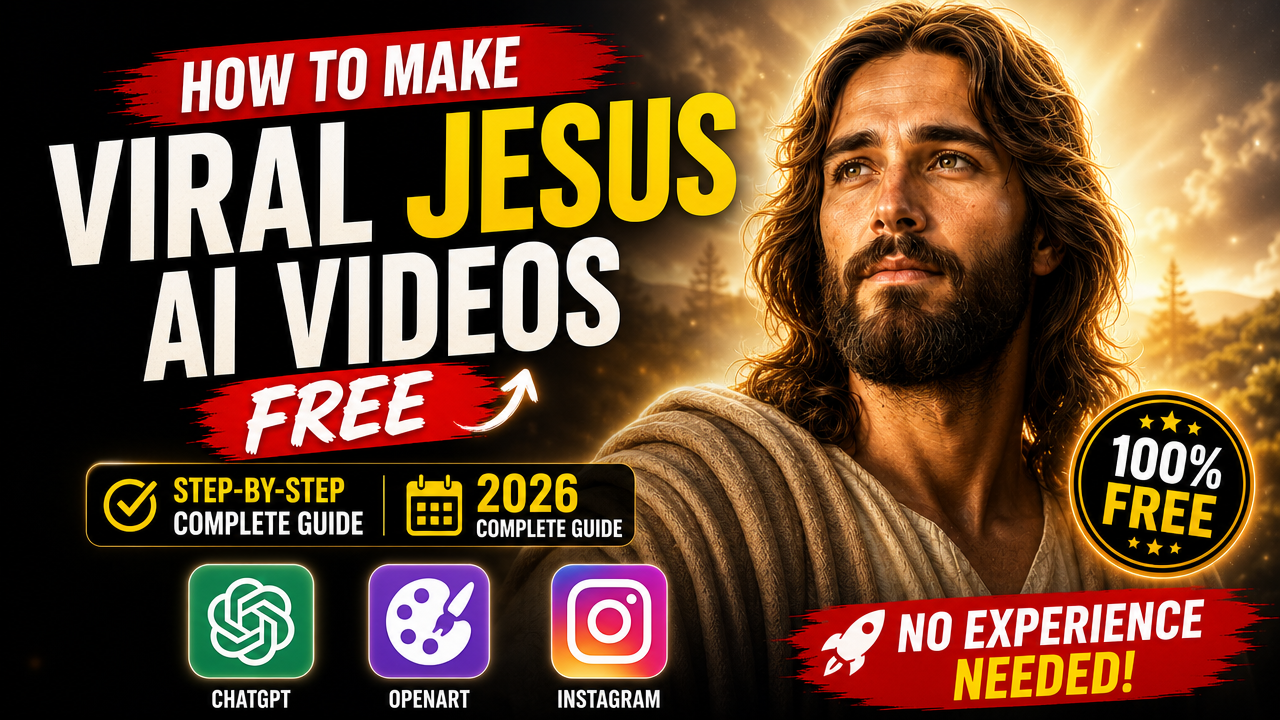 How to Make Viral Jesus AI Videos Free - Complete Guide 2026